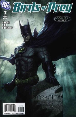 Birds Of Prey (2nd Series) 7 published by DC with cover art by Stanley Lau
