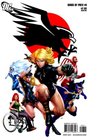 Birds Of Prey (2nd Series) 8 published by DC with cover art by Stanley Lau