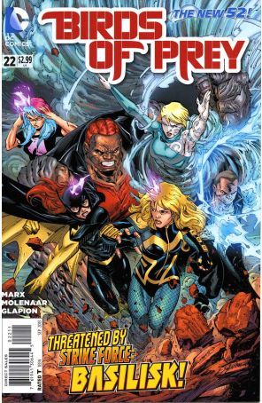 Birds of Prey (3rd Series) 22 published by DC with cover art by Scott McDaniel