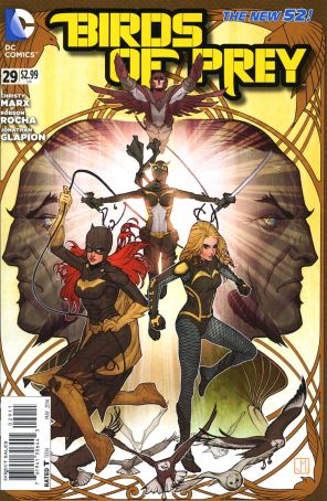 Birds of Prey (3rd Series) 29 published by DC with cover art by Jorge Molina