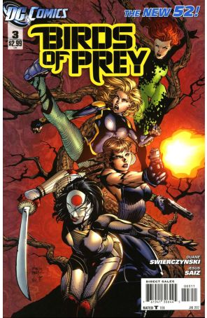 Birds of Prey (3rd Series) 3 published by DC with cover art by David Finch