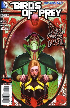 Birds of Prey (3rd Series) 30 published by DC with cover art by Jorge Molina