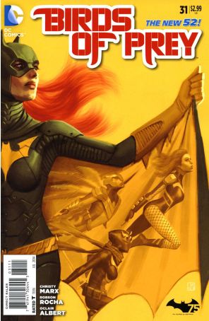 Birds of Prey (3rd Series) 31 published by DC with cover art by Jorge Molina