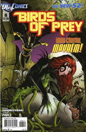 Birds of Prey (3rd Series) 6 published by DC with cover art by Jesus Saiz