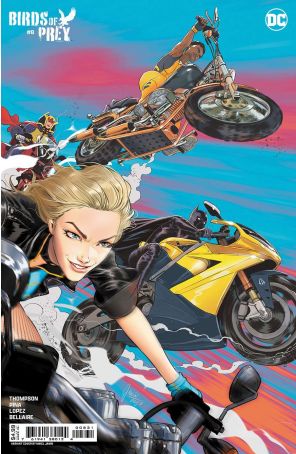 Birds of Prey (6th Series) 8C published by DC with cover art by Mikel Janín