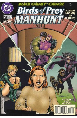 Birds of Prey: Manhunt 3 published by DC with cover art by Gary Frank