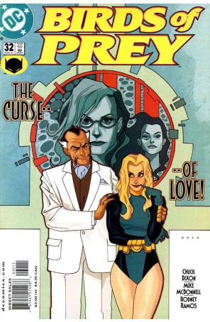 Birds of Prey 32 published by DC with cover art by Phil Noto