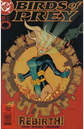 Birds of Prey 35 published by DC with cover art by Phil Noto