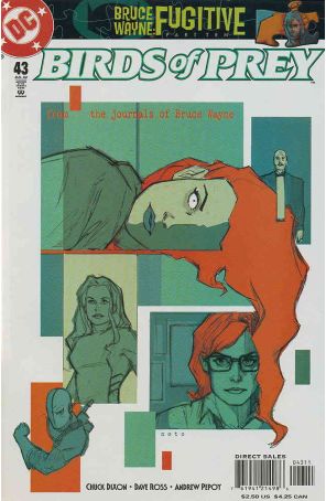 Birds of Prey 43 published by DC with cover art by Phil Noto
