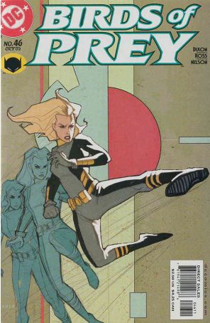 Birds of Prey 46 published by DC with cover art by Phil Noto