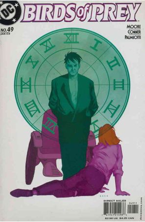 Birds of Prey 49 published by DC with cover art by Phil Noto