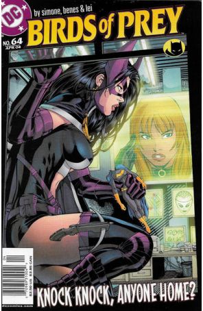 Birds of Prey 64 (Newsstand) published by DC with cover art by Ed Benés