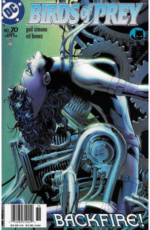 Birds of Prey 70 (Newsstand) published by DC with cover art by Greg Land