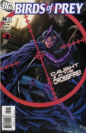 Birds of Prey 84 published by DC with cover art by Adriana Melo