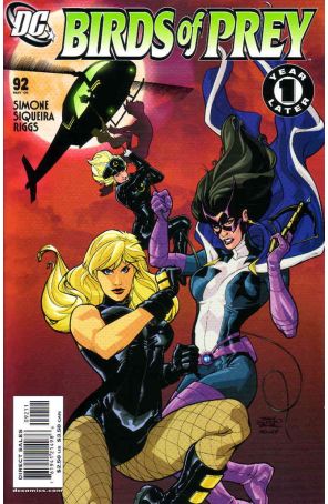 Birds of Prey 92 published by DC with cover art by Terry Dodson