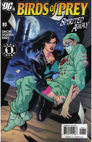 Birds of Prey 93 published by DC with cover art by Terry Dodson