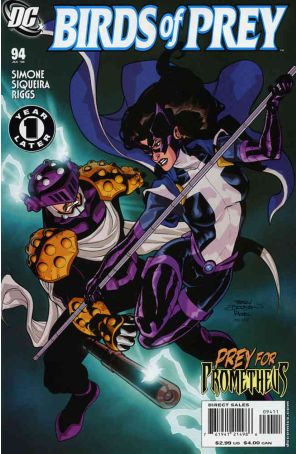 Birds of Prey 94 published by DC with cover art by Terry Dodson