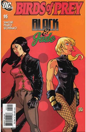 Birds of Prey 95 published by DC with cover art by Brian Hurtt