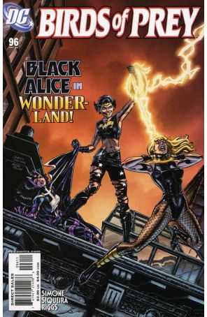 Birds of Prey 96 published by DC with cover art by Jerry Ordway