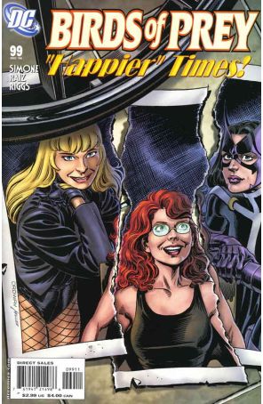 Birds of Prey 99 published by DC with cover art by Jerry Ordway