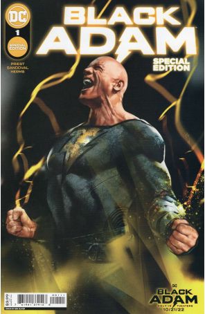 Black Adam Special Edition 1 published by DC with cover art by Ben Oliver