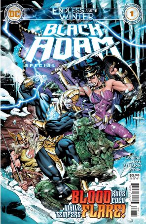 Black Adam: Endless Winter Special 1 published by DC with cover art by Dale Eaglesham