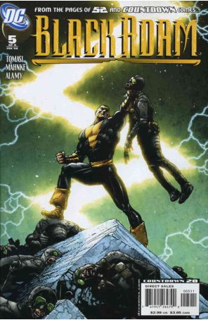 Black Adam: The Dark Age 5 published by DC with cover art by Doug Mahnke