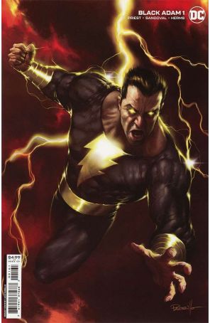 Black Adam 1E published by DC with cover art by Lucio Parrillo