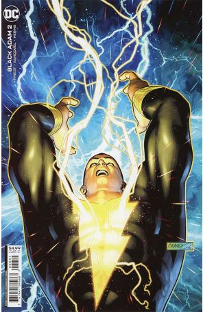 Black Adam 2C published by DC with cover art by Brandon Peterson