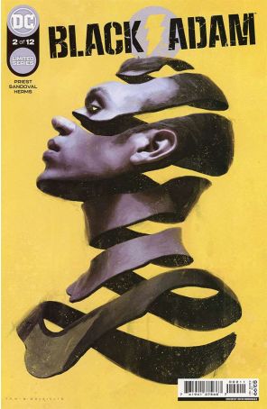 Black Adam 2 published by DC with cover art by Irvin Rodriguez