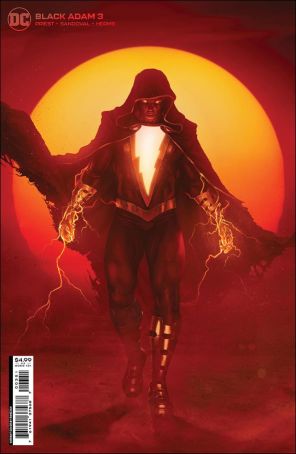 Black Adam 3D published by DC with cover art by Rahzzah