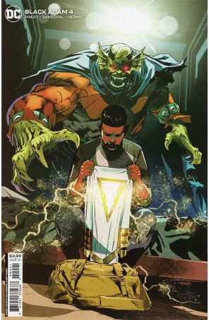 Black Adam 4A published by DC with cover art by Rafa Sandoval