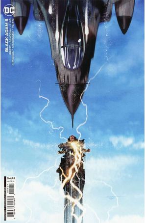 Black Adam 5A published by DC with cover art by Rafa Sandoval