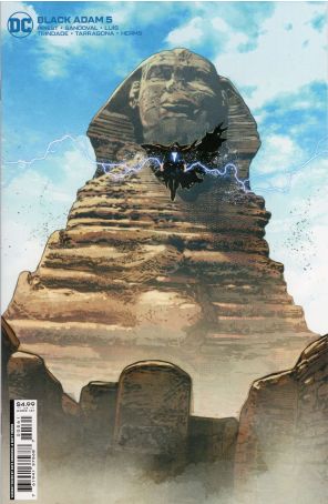 Black Adam 5E published by DC with cover art by Rafa Sandoval
