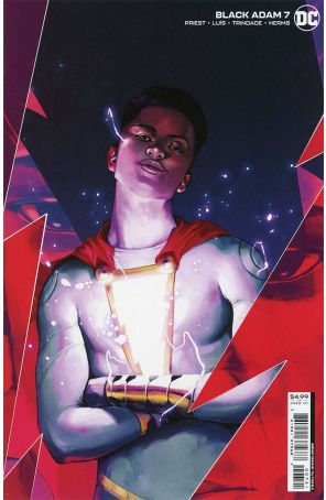 Black Adam 7C published by DC with cover art by Taj Tenfold