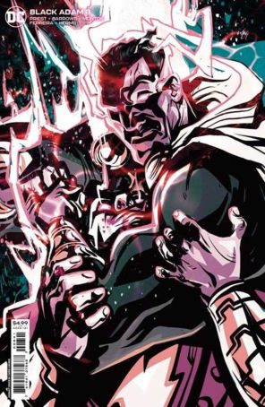 Black Adam 8C published by DC with cover art by Chris Visions