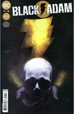 Black Adam 9 published by DC with cover art by Irvin Rodriguez