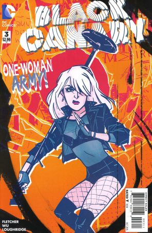 Black Canary (4th Series) 3 published by DC with cover art by Annie Wu