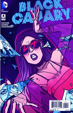 Black Canary (4th Series) 4 published by DC with cover art by Annie Wu