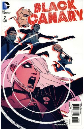 Black Canary (4th Series) 7 published by DC with cover art by Annie Wu