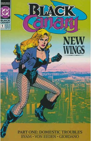 Black Canary (Mini-Series) 1 published by DC with cover art by Dick Giordano