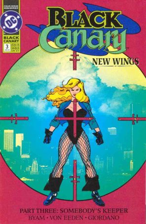Black Canary (Mini-Series) 3 published by DC with cover art by Dick Giordano