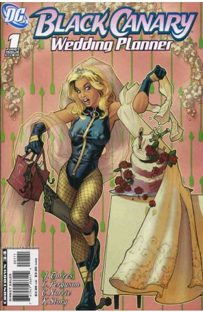 Black Canary Wedding Planner 1 published by DC with cover art by Stephanie Roux