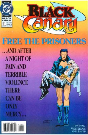 Black Canary 11 published by DC with cover art by Jim Aparo