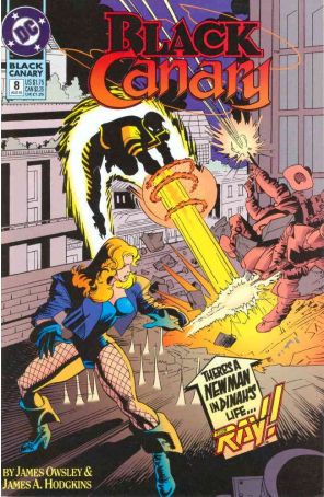 Black Canary 8 published by DC with cover art by Trevor Von Eeden