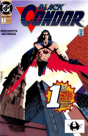 Black Condor 1 published by DC with cover art by Rags Morales