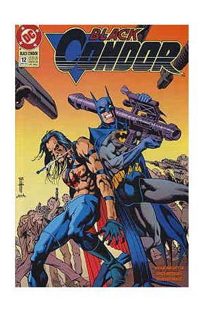 Black Condor 12 published by DC with cover art by Rags Morales