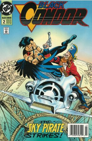 Black Condor 2 (Newsstand) published by DC with cover art by Rags Morales