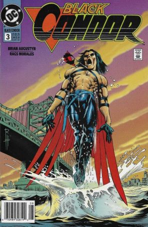 Black Condor 3 (Newsstand) published by DC with cover art by Rags Morales