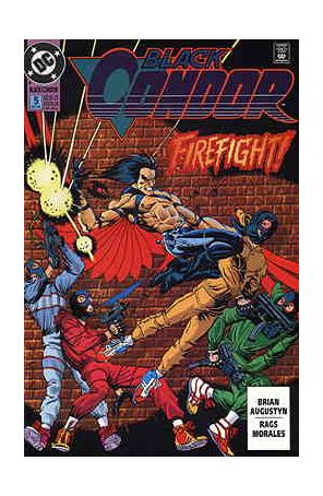 Black Condor 5 published by DC with cover art by Rags Morales